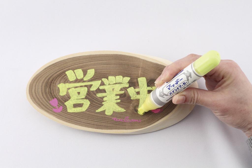 Zebra Maki Paint Extra Fine Marker, Point, White, P-YYTS20-W