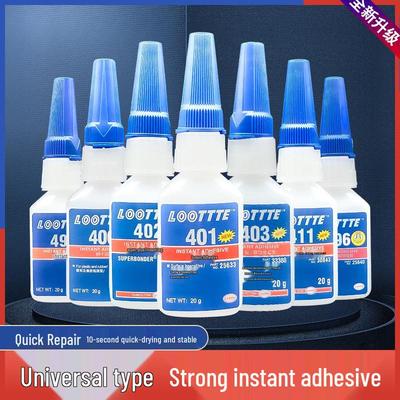Loctite Adhesivo Instantáneo Universal para Madera, Plástico y Caucho 401, 402, 403, 406, 414, 415, 495