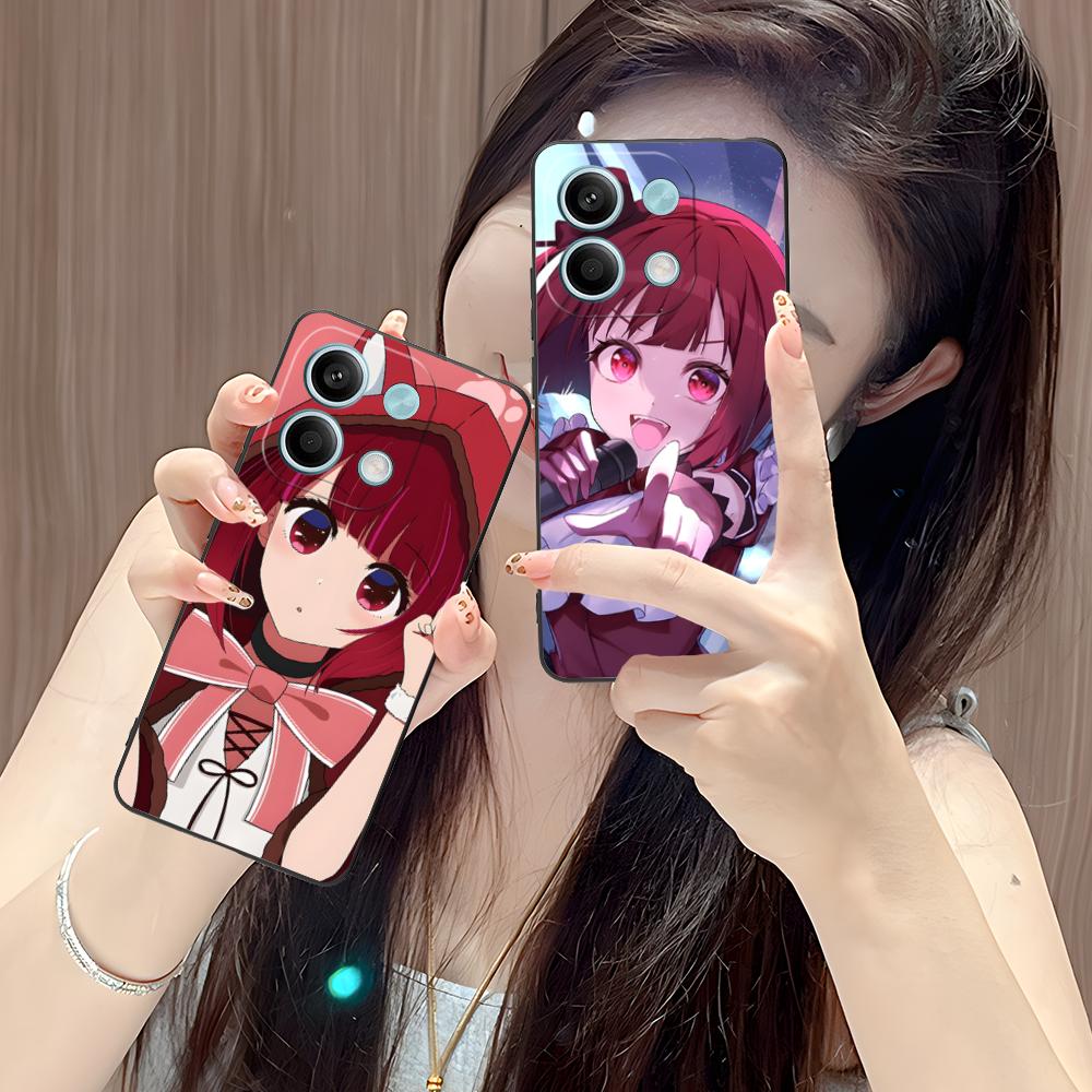 Oshinoko Arima Kana Phone Case for POCO M7 M6 M5 M4 M3 X7 X6 X5 X4 X3 Pro GT 5G Colorful Printing Cover Smartphone Pretty Cover