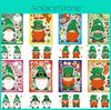 Adorable Cartoon Saint Patrick's Day Interactive Puzzles For Kids Diy Stickers Pack