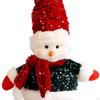 Christmas Doll Statue Collectible for Home Decor Gift Figurine Plush Ornament Hallway