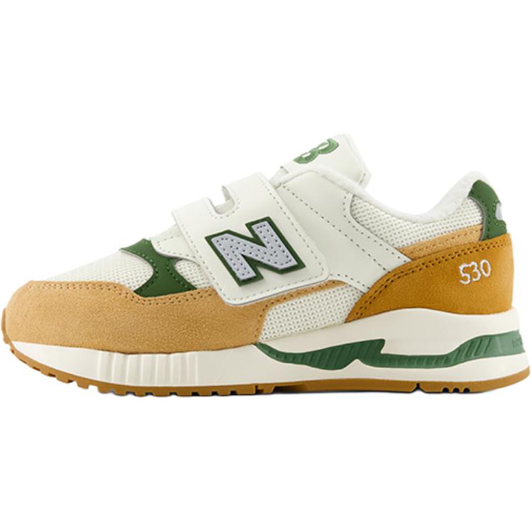 

New Balance NB 530 Удобные Мягкие Теплые Низкие Повседневные Кроссовки Детские кроссовки Бежевые KV530GCP 30