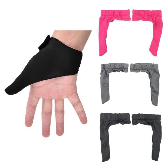 Bowlingový chránič palce pro dospělé pravá levá ruka úchop palce stabilizátor nastavitelná bowlingová ponožka na palec elastická bowlingová rukavice pro bowlingovou kouli