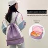 Women's Gym Bag: Wet/Dry Separation, Shoe Compartment, Sports, Swim, Yoga, Travel, Lightweight, Double Shoulder.