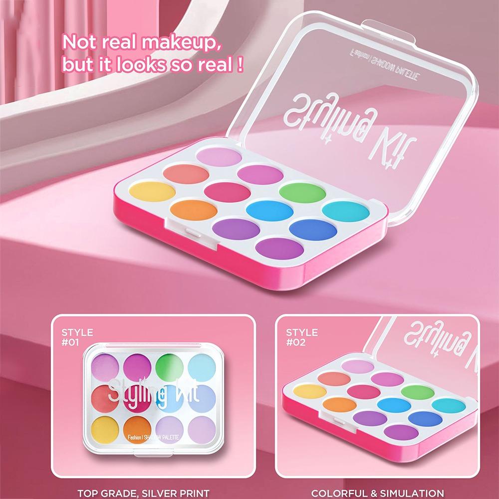 Beauty Salon Play Set Washable Makeup Kit Kids 3-5 Years Old Makeup Kit for Girls  for Kids