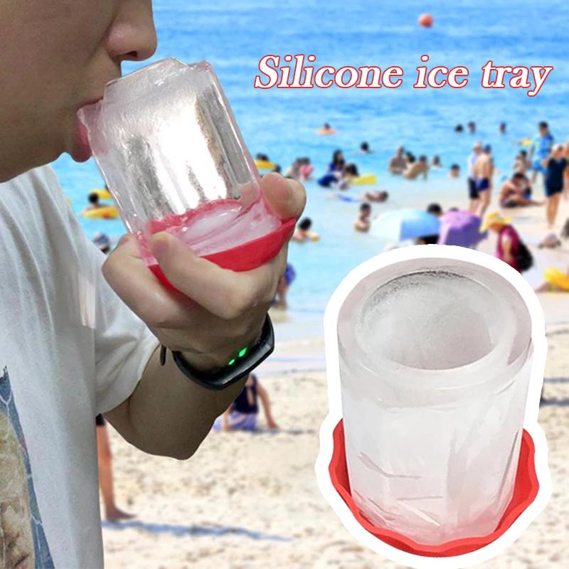 Silicone Ice Mold Cup Shape Ice Tray Maker Ice Cup Silicone Mold For Summer Party Outdoor Ice Cream Tools Kitchen Accessories