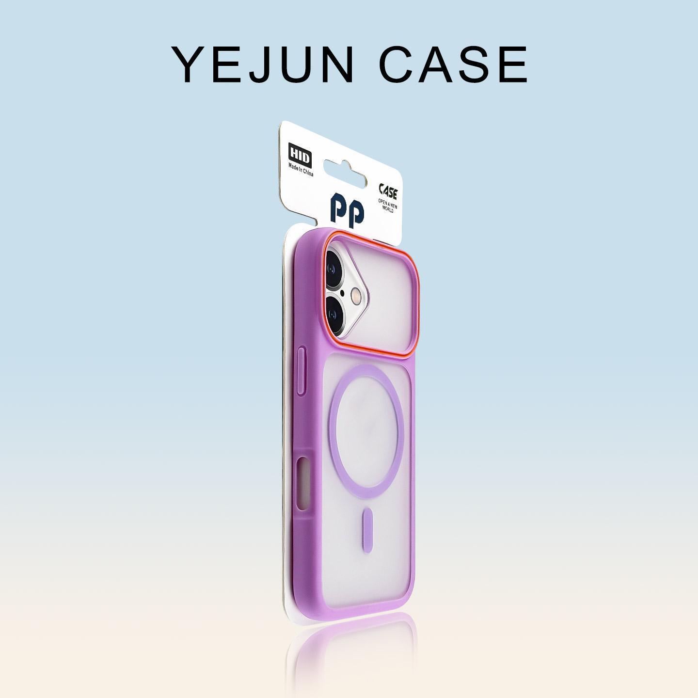 

iPhone 17 Pro Max Phantom Ice Mist Magnetic Case for Apple; Semi-Transparent & Drop-Proof Protective Cover 14 PLUS