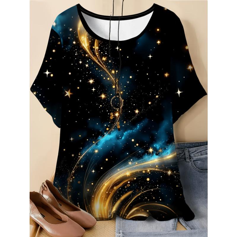 

Deep and bright pop art design, casual top S