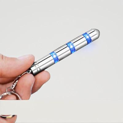 Portable Car Anti-static Keychain Static Rod Electrostatic Discharger Antistatic Rod Keyring Car Supplies Car Accessories