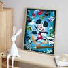 DIY Diamond Painting Mickey's Ingenious Ideas Cross Stitch Kit Mosaic Art Diamond Painting Full Circle Diamond Home Decoration