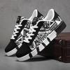 Men Shoes Spring 2026 Canvas Sneakers Casual Breathable Walking Flat Street Trend Sport Shoes Graffiti Non-slip Vulcanized Shoes