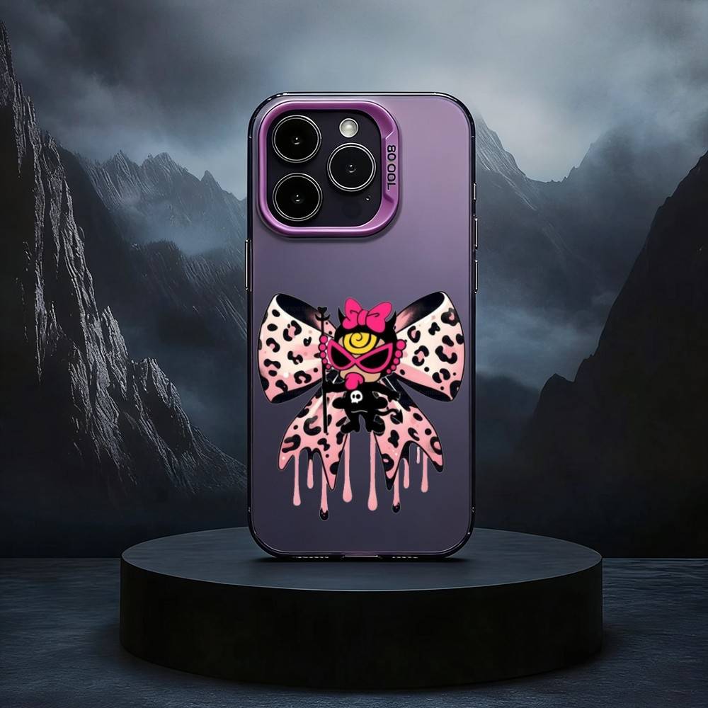 H-Hysteric M-Mini Phone Case For iPhone17,16,15,14,13,12,11 Plus,Pro Max Black Candy Silver Phone Case