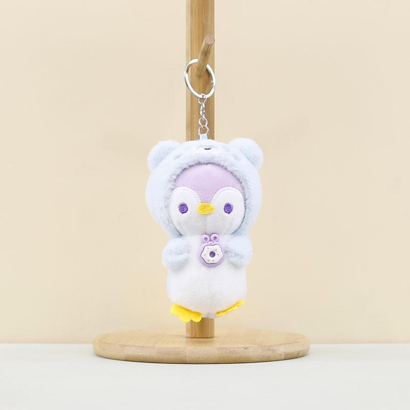 Adorable Plush Penguin Doll Keychain Cute Cartoon Animal Pendant Soft Toy