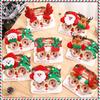 Christmas Hair Clip Cute Antlers Hairpin New Year Gifts Hairband Party Christmas Snowman Glasses Navidad Decor Hair Accessories