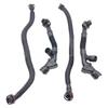 PCV Tube Kit Crankcase Vent Pipe Direct Replacement LH RH Placement 4-piece Set OE Part 11157575640 For BMW 550i