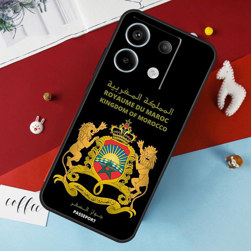 Morocco Maroc Moroccan Flag Case For Xiaomi Redmi Note 14 12 11 10 13 Pro 15 Pro Plus Redmi 15 14C 10C 12C 13C 15C Cover