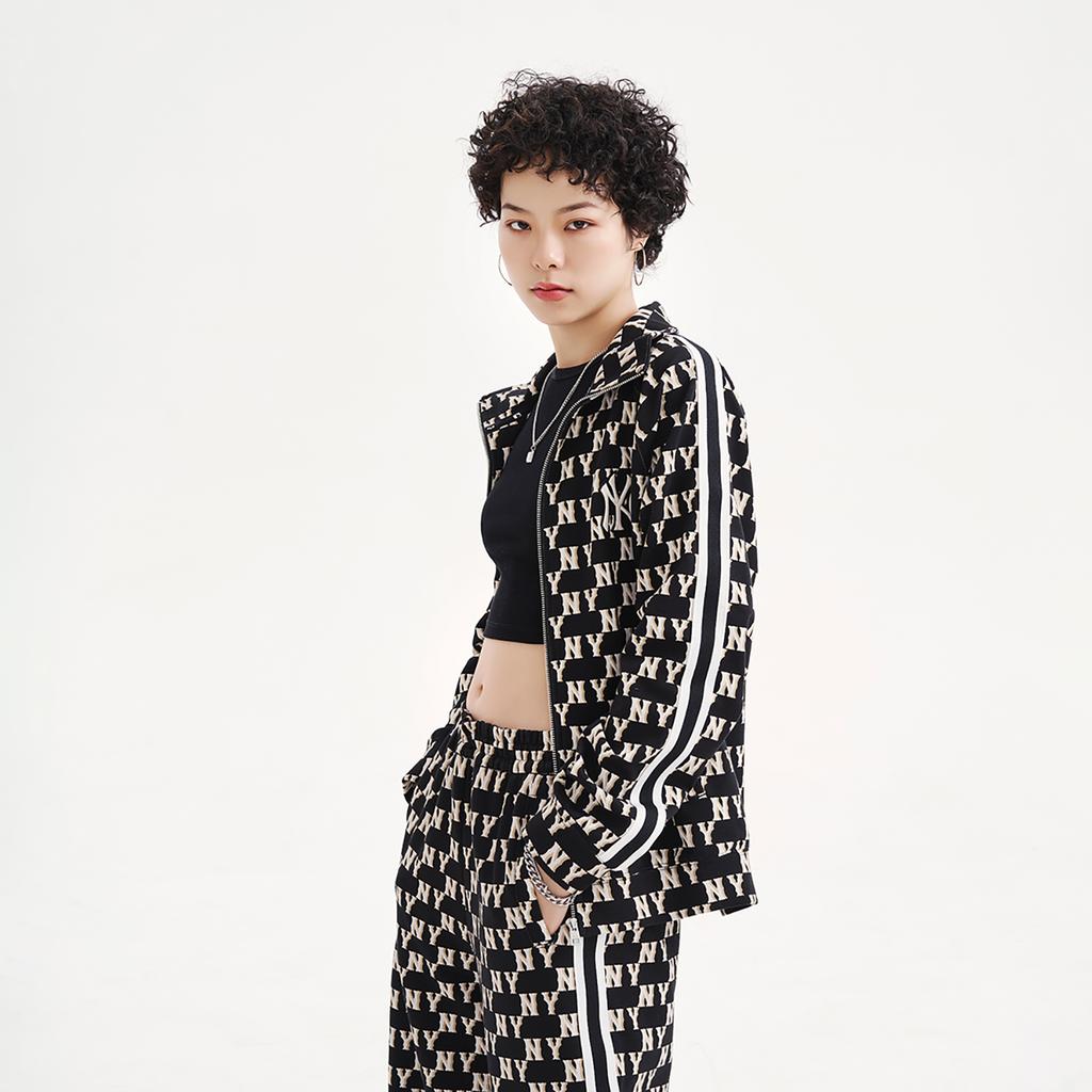 New MLB Casual Pants Unisex Black 3APTM0431-50BKS