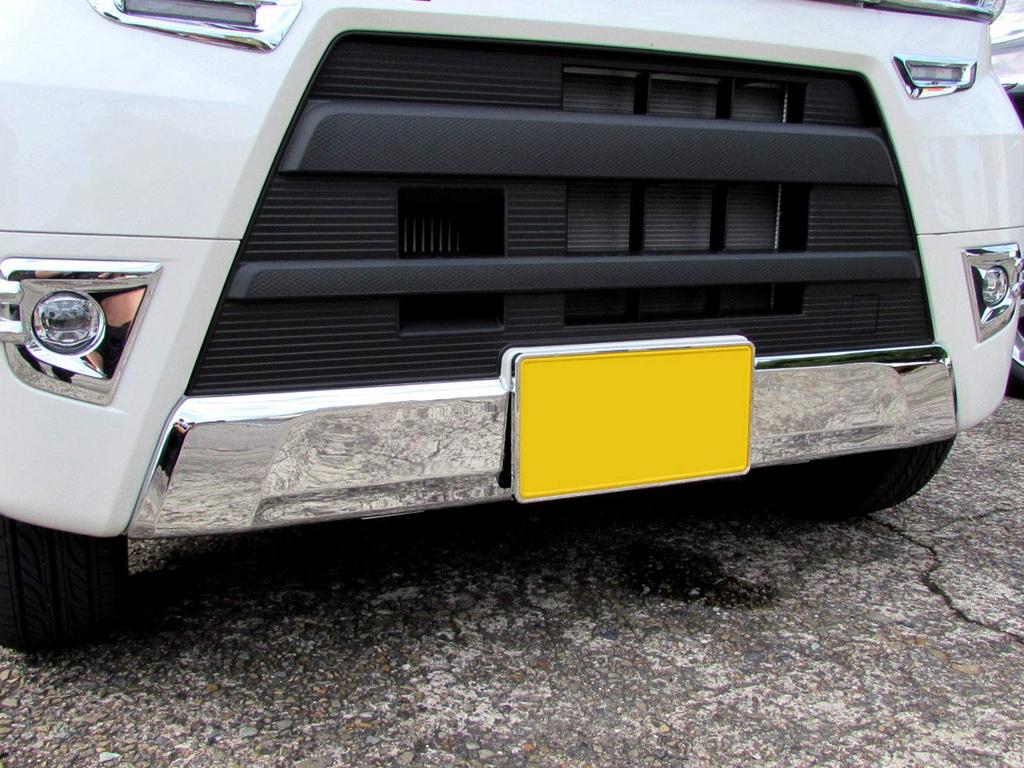 BRIGHTZ Chrome Front License Plate Side Covers for Hijet Deck Van with S321W/S331W (Late Model) [LICENSE-041] (Compatible S, S321, S331, 321, 331)