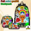 Rhythmus Box Rucksack Grundschultasche Leichte Lastenreduzierung Kinderrucksack Umhängetasche