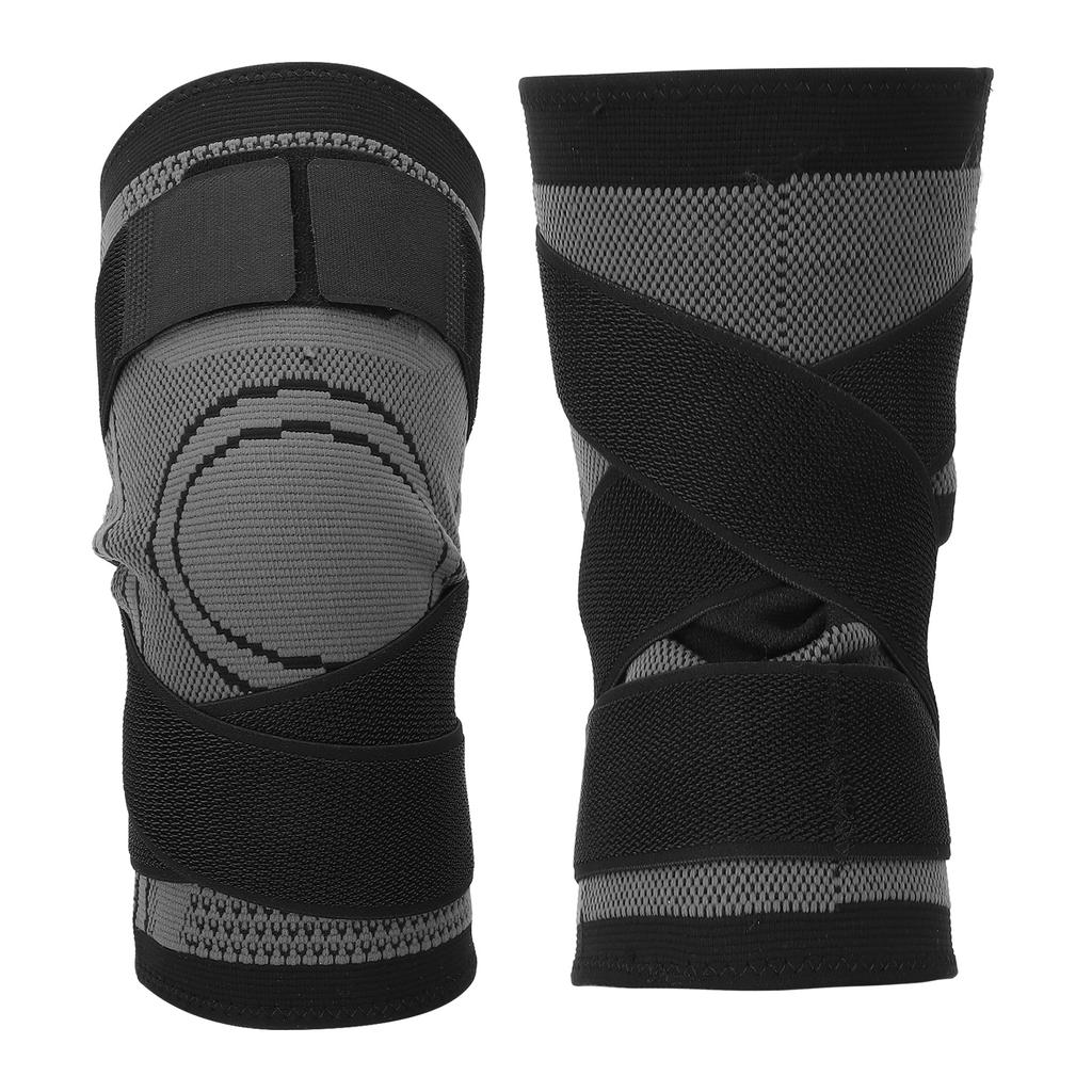Sports Knee Pads Prevent Injury Tight Fit Keep Warm Provide Muscle Support Knee Care Pad for Running Tennis