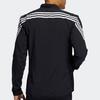 Adidas Logo Print High Collar Long Sleeve Jacket Men Outerwear Black GM0637