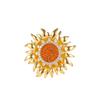 Sunflower Brooch - Retro Style Flower Pin, Unique and High-end Accessory with A Sophisticated Touch.