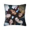 1Pc Katseye Global Girl Group Pillow Cover, Polyester 2D Double-Sided Print, Soft Square Cushion Case For Bedroom & Dorm, Fan Me
