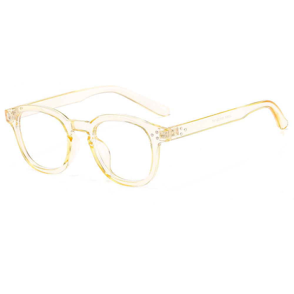 JYL Eyeglasses Star Anti Blue Light Rivet Star Style Plain Use 3357