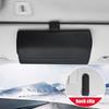 Hand-sewn Visor Glasses Holder High Grade Material Car Sunglasses Bracket  Car Visor Mount