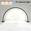 Beauty Salon U-shaped LED Desk Lamp Semi Monthly Lighting Fixture Eye Protection Tricolor Dimming Beauty Nail Supplement Light