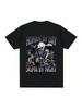Human By Day Sigma By Night Funny Wolf Graphic Unisex 'unisex Wo'unisex Clothing Short Sleeve Round Neck Printing Pullover T-Shirt 33103
