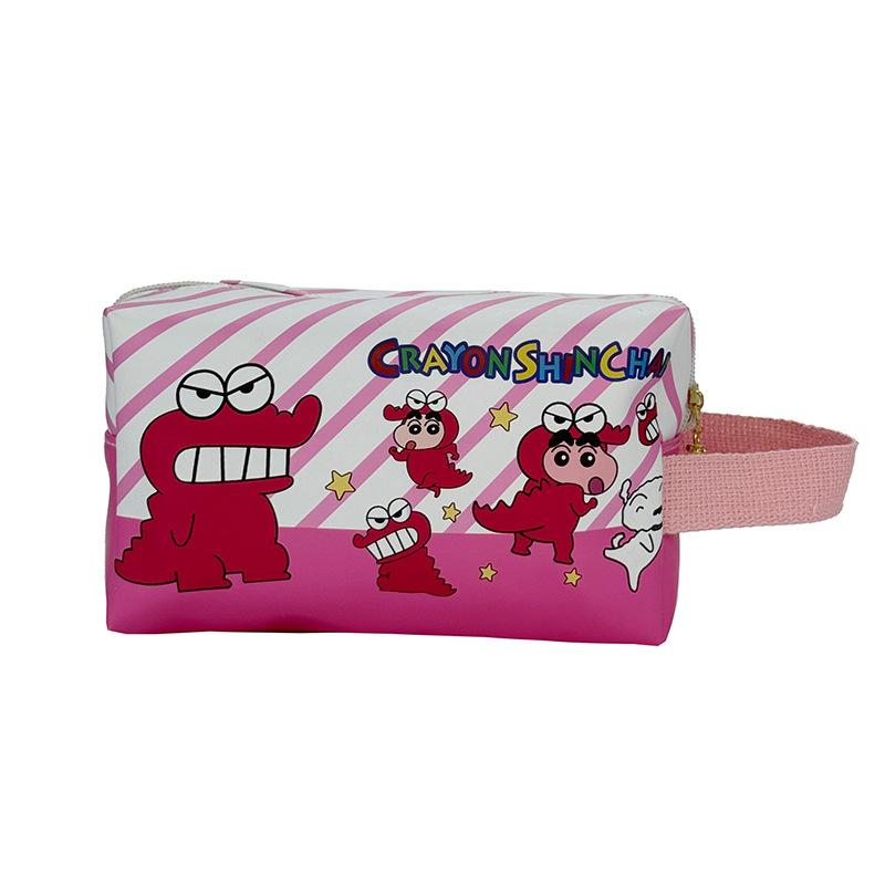 

Cute Crayon Shin-Chan Handbag Makeup Bag Travel Portable Cosmetic Bag Toiletries Organizer Waterproof Large Capacity Storage Bag