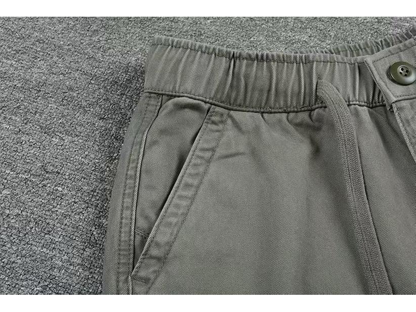 Men's Summer Loose Fit Cotton Workwear Shorts - Shawn Yue Style