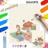 Chip N Dale Tailor Sewing Oil Paint Digital Painting Art Kit Handmade DIY Painting Kit Home Decor
