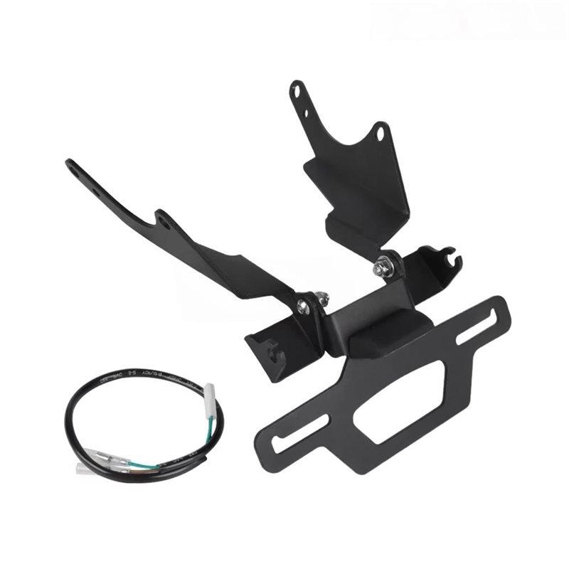 NEW-Motorcycle License Plate Holder LED Light For Honda CB650R CBR650R 19-26 Fender Eliminator Tail Frame