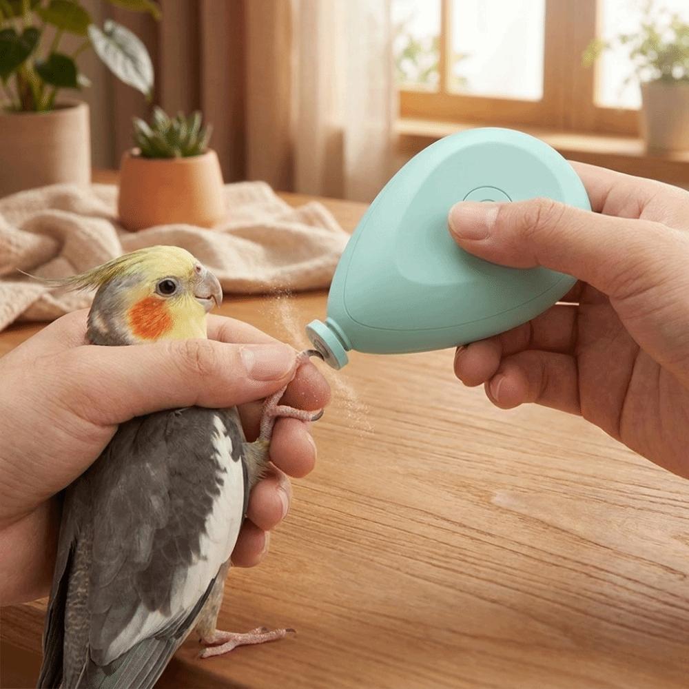 with 4 Polishing Heads Electric Parrot Nail Trimmer Portable Bird Nail Cutter  Bird Nail Care