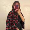 Women's Embroidered Daisy Cropped Bomber Jacket Long Sleeve Quilted Puffer Jackets Padded Coat Outerwear