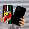 A-Abarth LOGO Phone Case For Iphone 17 Air 16 15 14 13 12 11 Pro Max 16 15 14 Plus TPU Soft Case