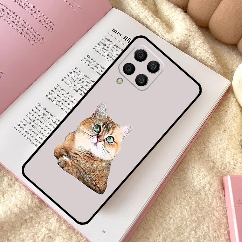 British Shorthair Cat Case For Samsung Galaxy M21 M12 M13 M14 M15 M06 M16 M36 M56 M31 M53 M32 M52 M35 M55 M34 M54