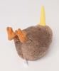 Bleu Bleuet Naito Design Institute Round Kiwi Plush Toy (Light Brown)