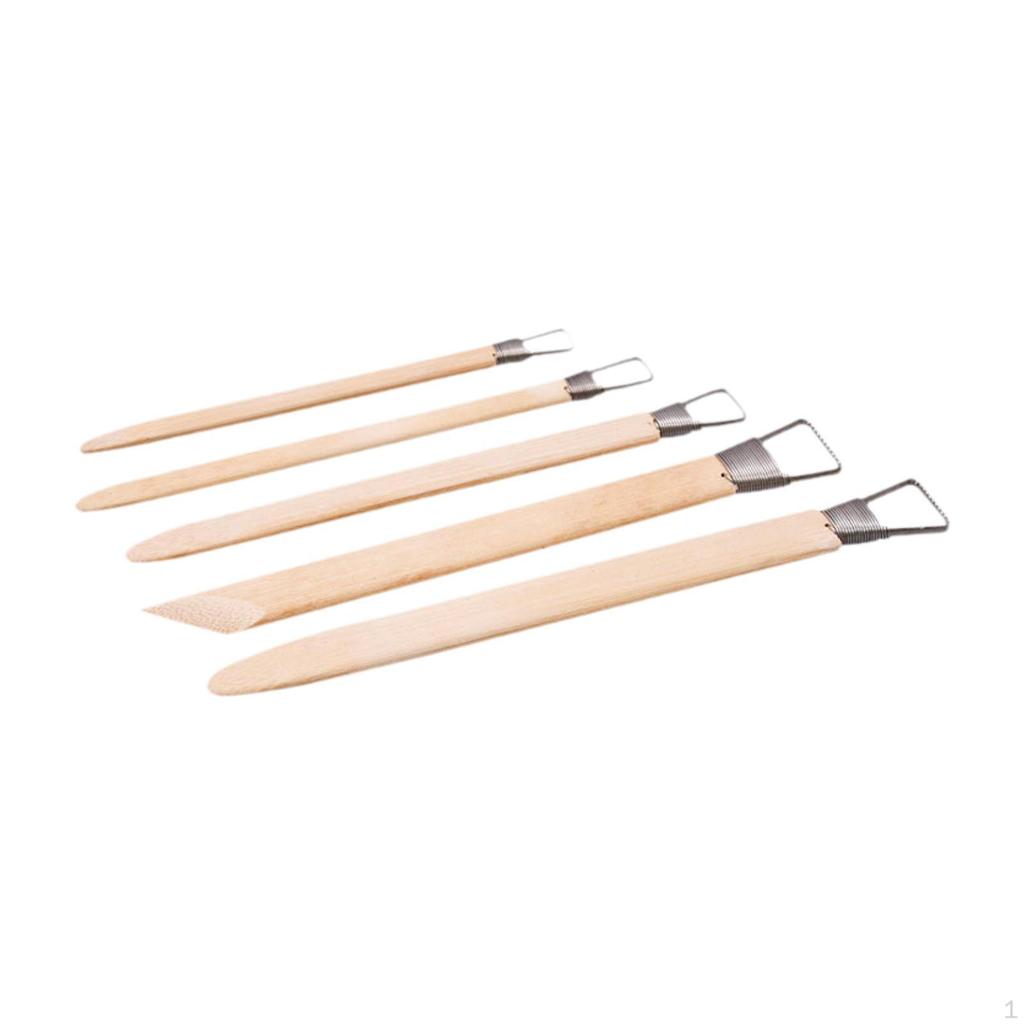 5Pcs Craft Trimming Ceramic Tools Set for Crafts Cutting Shaping
