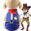 Christmas Halloween Funny Pet Dog Dog Cat Clothing Autumn and Winter Cat Transformation Costume Two-legged Dog Clothing Supplies