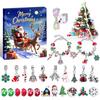 DIY Christmas Bracelet Set with Snowman Charm - Advent Gift for Kids, European & American Style