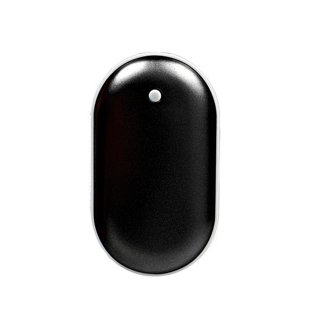 Multifunctional Hand Warmers with Power Bank Function Winter Double Side Pocket Hand Warmer Black