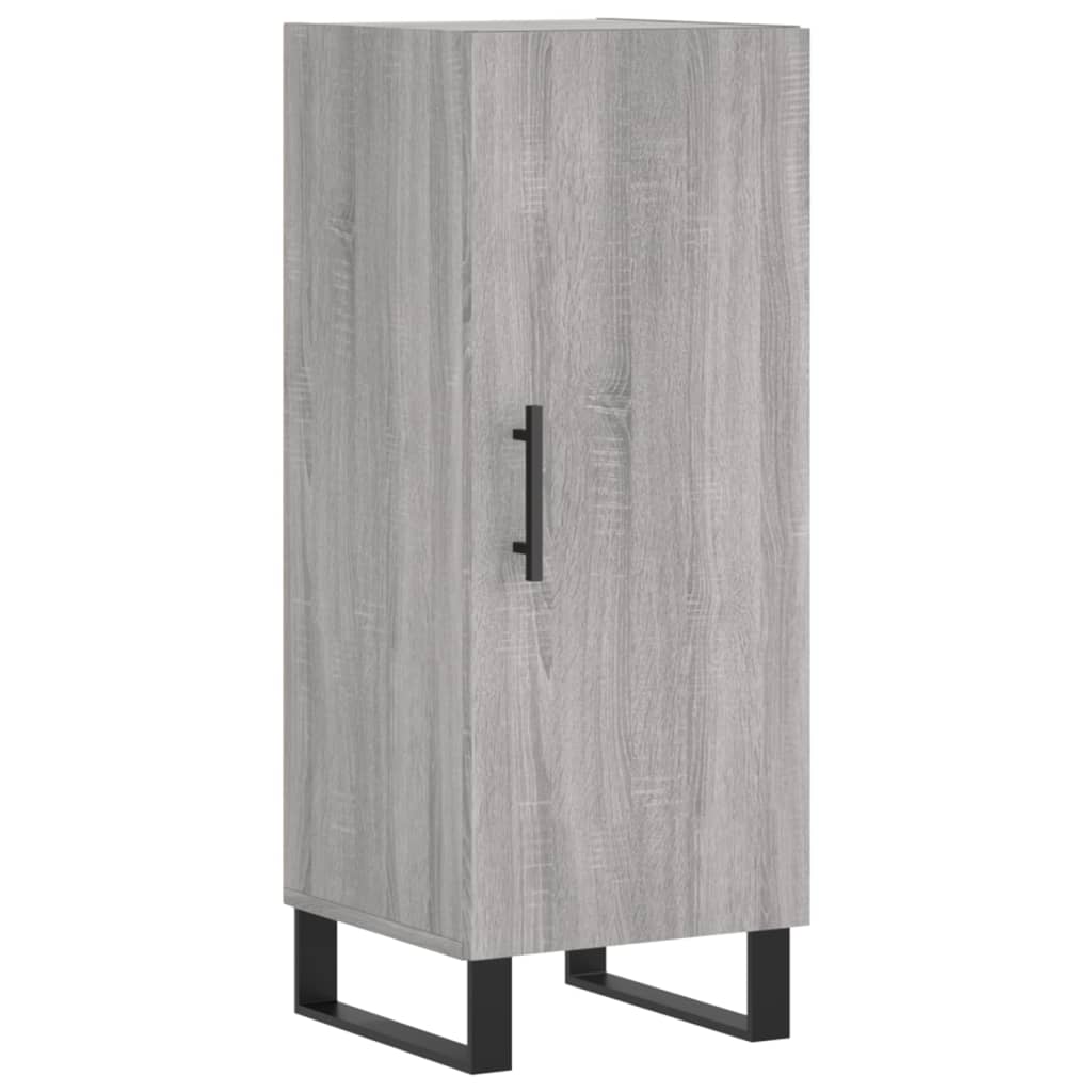Highboard Gray Sonoma 34.5 x 34 x 180 cm Particleboard
