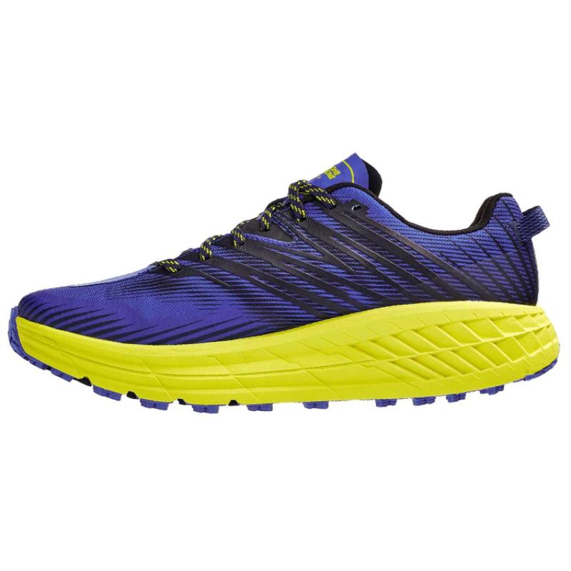 HOKA One One Кроссовки Speedgoat 4  Blue Yellow  1106525-BIEP 40