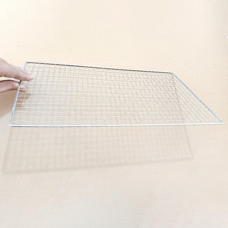 Prostokątna siatka grillowa ze stali nierdzewnej 304 z drobną kwadratową siatką