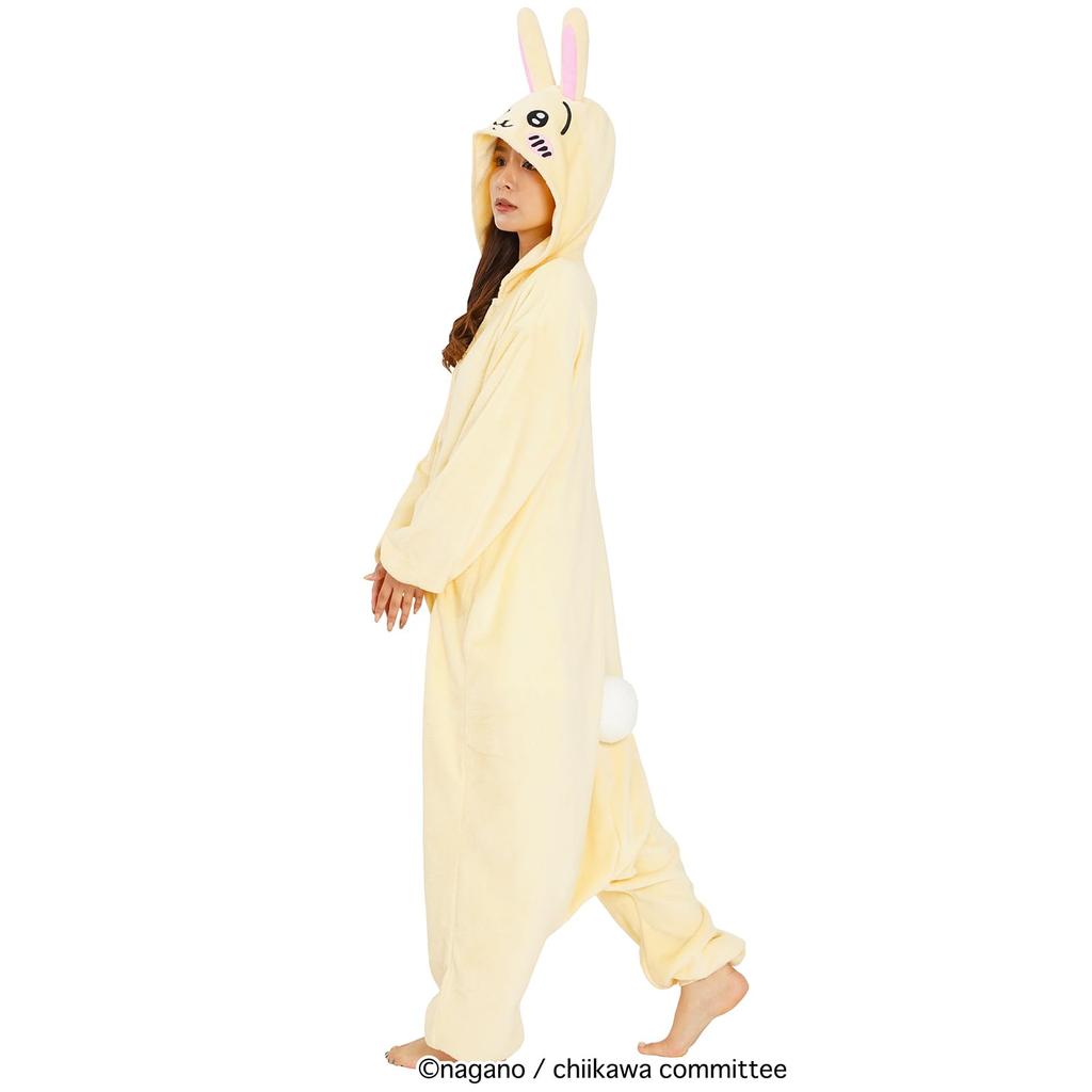 SAZAC Character Fleece Kigurumi One Size Fits Most Rabbit