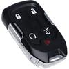 Key Fob Replacement Fits for GMC Acadia 2017 2018    Push Start 5 Button Smart Proximity Keyless Entry Remote Start Control 13508275 HYQ1EA