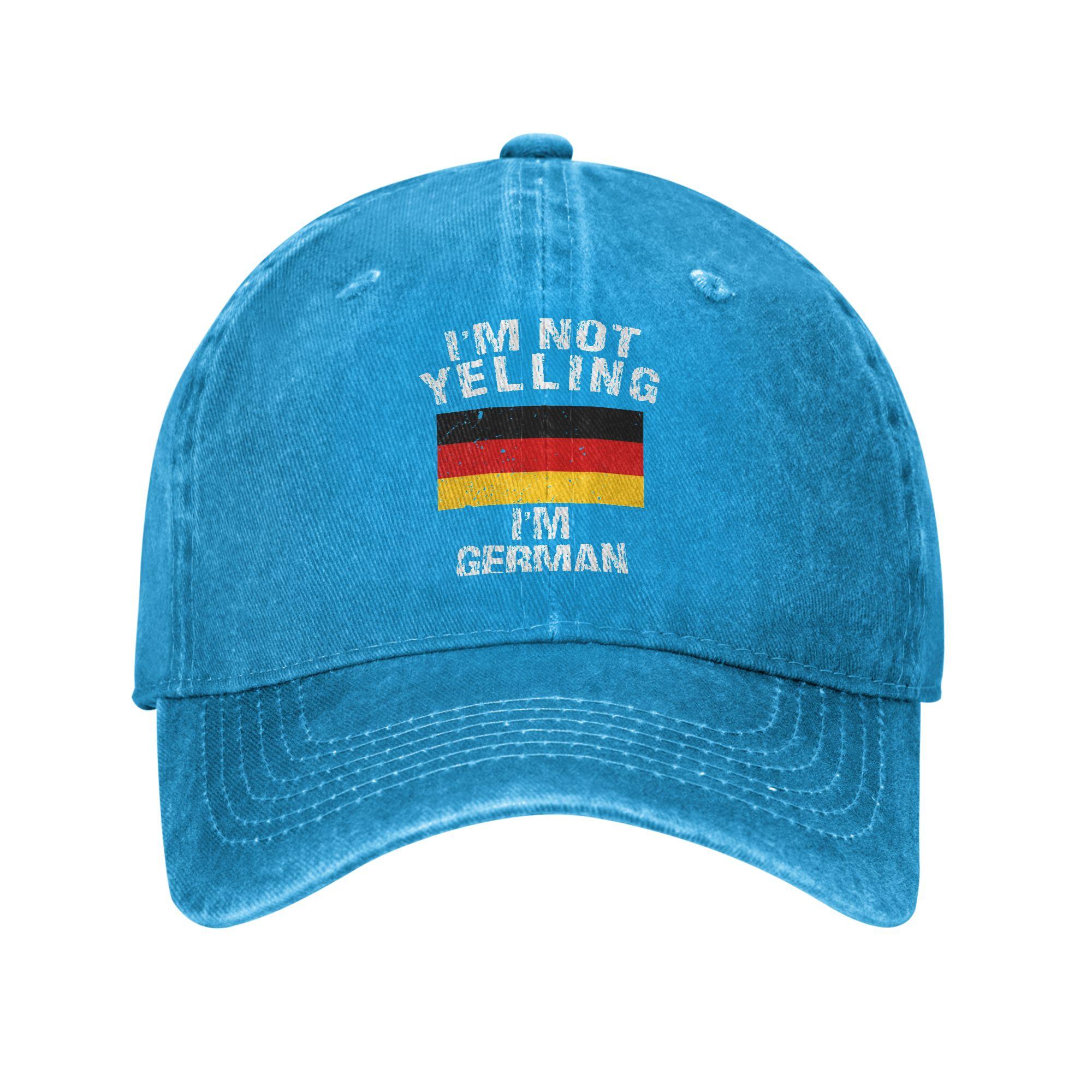 

Deutschland Flag of German Baseball Cap Sun Tennis Skate Hot Sale Washed Hip Hop Hats Unisex Men y2k Retro Print Snapback Cap One Size синий